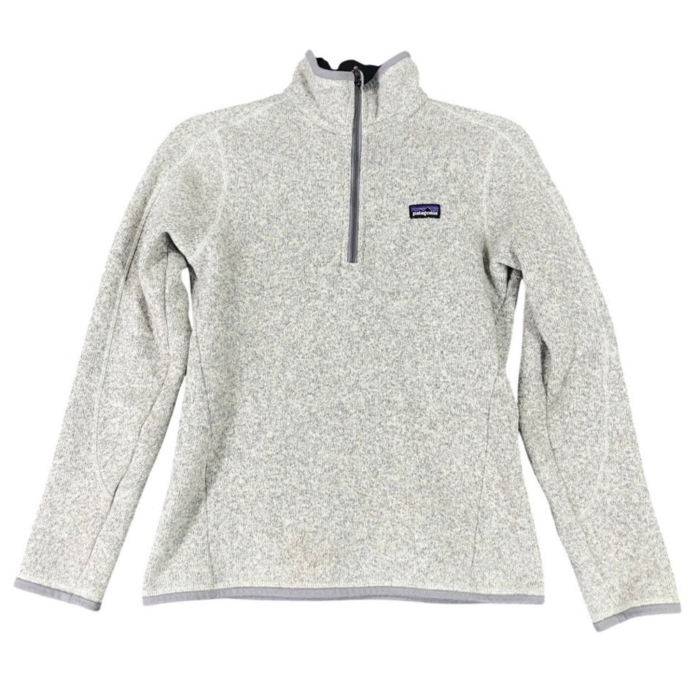 Patagonia Better Sweater Quarter Zip Fleece Women XS Cozy Outdoor Layer